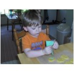 Asher decorating.jpg